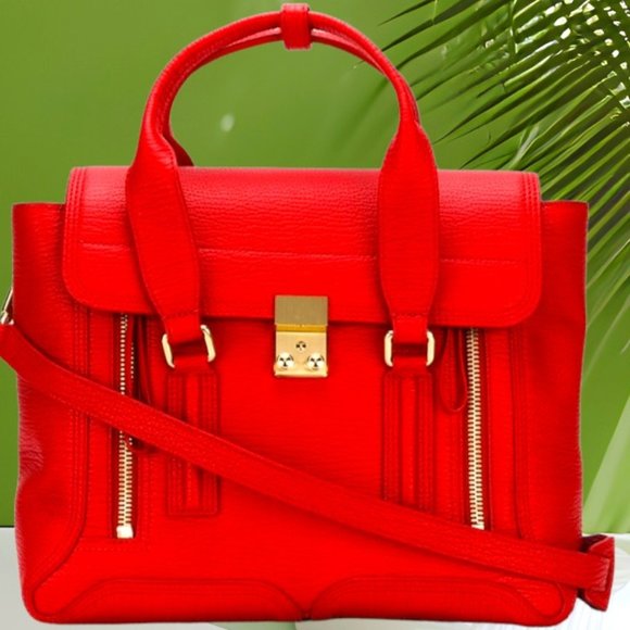 3.1 Phillip Lim Pashli Large Satchel Bag - Picture 1 of 9